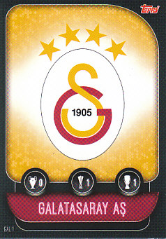 Club Badge Galatasaray AS 2019/20 Topps Match Attax CL #GAL1